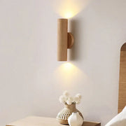 Modern LED Wall Lamp, Wooden Design for Living Room, Bedroom, Stairs, Aisle, Farmhouse Decor