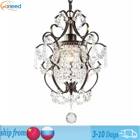 Ganeed Crystal Chandelier – Modern Ceiling Light for Home & Dining