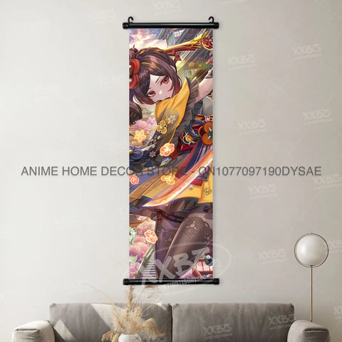 Genshin Impact Posters – Barbara, Diona, Fischl, Hu Tao, Jean, Lisa Wall Art & Scrolls