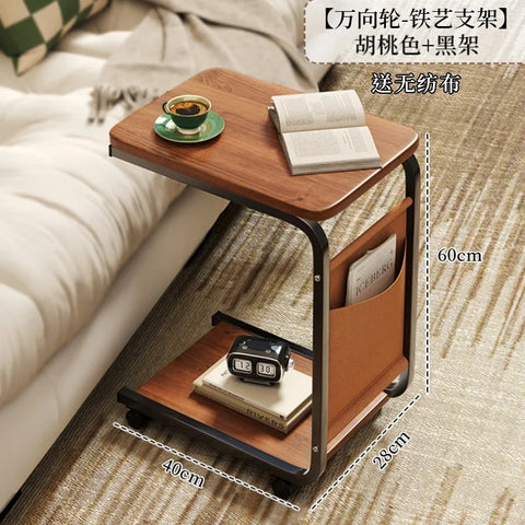 Small Hallway Couch Table on Wheels – Hotel & Bedroom Furniture