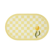 PU Leather Tea Mats Oil-proof Heat-resistant Placemat Non-slip Coffee Cup Pads Kitchen Accessory Insulation Desk Decoration Mat